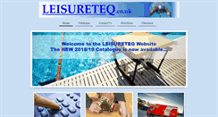 Desktop Screenshot of leisureteq.co.uk