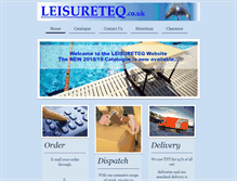 Tablet Screenshot of leisureteq.co.uk